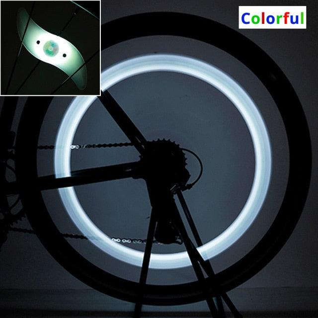 Waterproof Bicycle Spoke Light 3 Lighting Mode LED Bike Wheel Warning Light Colorful LED Bike Wheel Light Waterproof Easy Install Bicycles Wheel Spoke LED Lights With 3 Modes For Bicycle Present For Kids Teens Boys Girls Men Women