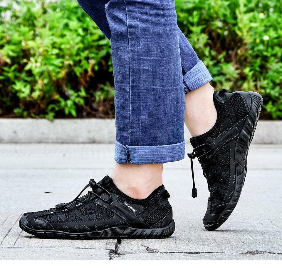 Summer Breathable Mens Casual Sneakers Fashion Shoes Casual Mens Sneakers Comfortable Walking Man Trendy  Walking Shoes Soft Design Running Shoes Fashion Sports Non-Slip Shoes