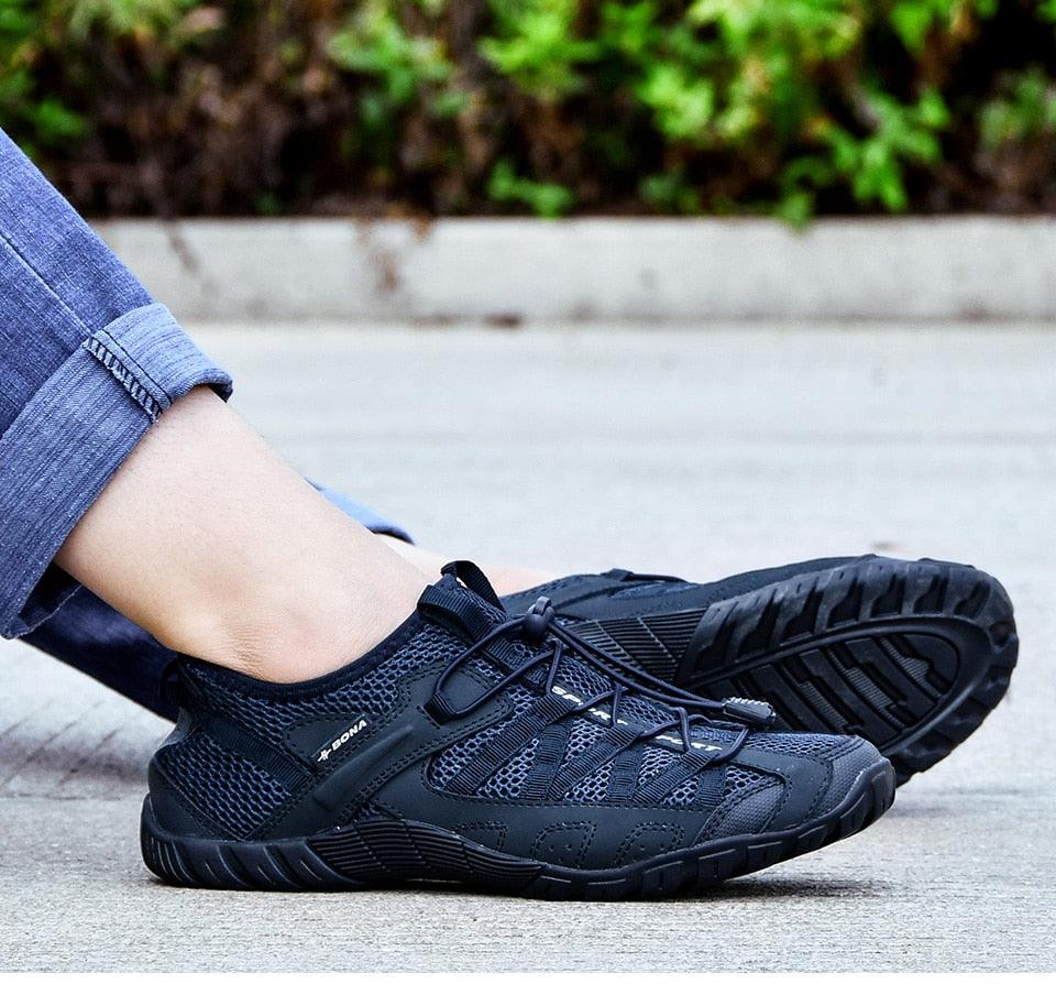 Summer Breathable Mens Casual Sneakers Fashion Shoes Casual Mens Sneakers Comfortable Walking Man Trendy  Walking Shoes Soft Design Running Shoes Fashion Sports Non-Slip Shoes