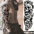 Full Arm Temporary Tattoos 8 Sheets and Half Arm Shoulder Waterproof Tattoos Elegant Large Lion Sleeve Sticker Tattoo Waterproof Temporary Big Wolf Tatoos For Men and Women - STEVVEX Beauty - 103, 3D Tattoo, Animal Tattoo, Arm Tattoo, Back Tattoo, Beauty, Big Tattoo, Black Tattoos, Body Tattoo, Extra Large Tattoo, Lion Tattoo, Men Tattoo, Mens Tattoo, Modern Tatoos, Tattoo, Tiger Tattoo, Waterproof Tattoo, Wolf Tattoo, Women Tattoo, Womens Tattoo - Stevvex.com