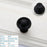 Black American Aluminium Alloy Door Handles Wardrobe Drawer Pull Kitchen Cabinet Knobs For Furniture Handle Hardware Accessories Vintage Cabinet Drawer Handles Pull for Cabinet Door Dresser Cupboard Closet Drawer Furniture