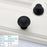 Black American Aluminium Alloy Door Handles Wardrobe Drawer Pull Kitchen Cabinet Knobs For Furniture Handle Hardware Accessories Vintage Cabinet Drawer Handles Pull for Cabinet Door Dresser Cupboard Closet Drawer Furniture