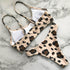 Leopard Bikini Women Swimwear Female Swimsuit Women Two Pieces Scalloped Bikini Set Swimsuits  Bathing Suit Two-pieces Bikini Set Bather Bathing Suit