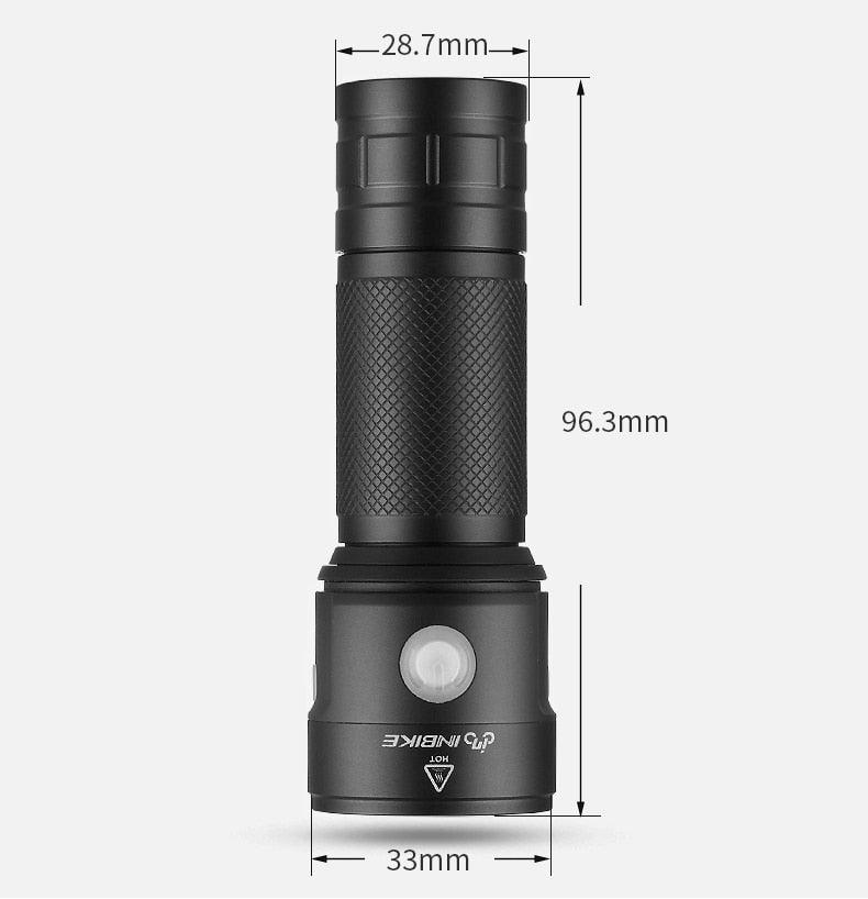 Bike Light Bicycle Flashlight LED Bike Front Light Cycling 1000 Lumens Waterproof USB Rechargeable Headlight Biking Lamp Waterproof Power Display Handheld Light For Camping