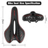 Leather Bike Saddle Road Bike Front Seat Cycling Saddles For Mens Breathable Hollow Cushion Bicycle Saddle Comfort Bike Saddle Ergonomic Waterproof Bicycle Seat For Road Bike Mountain Bike Seats