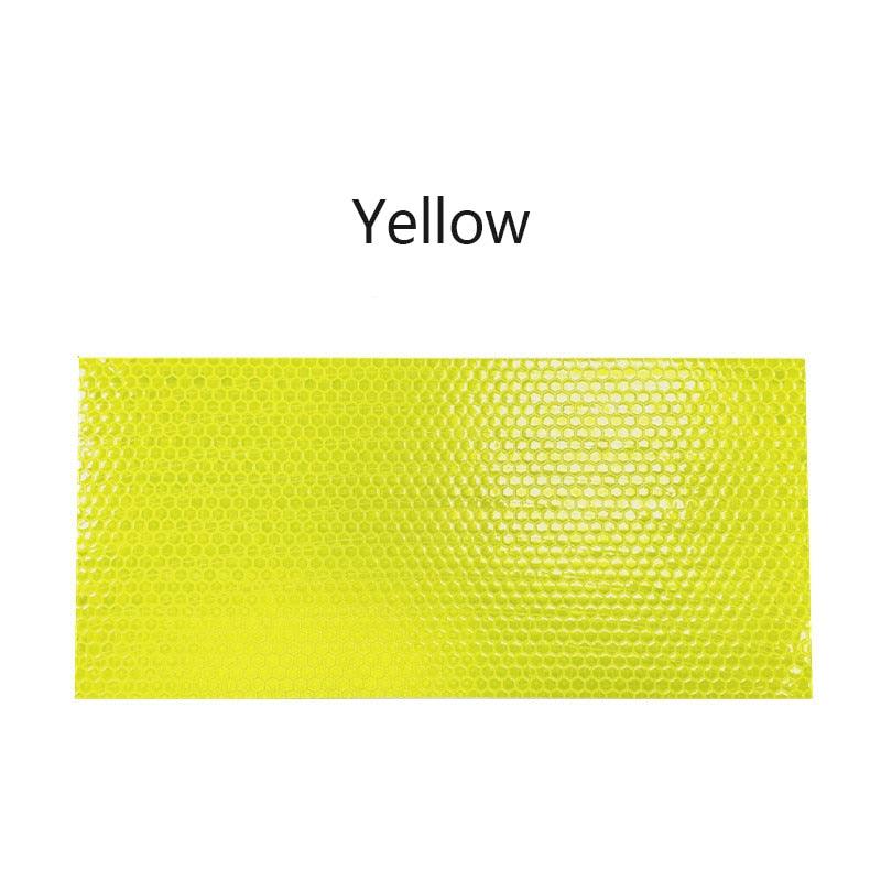 Bike Reflective Stickers Cycling Fluorescent Reflective Tape Bicycle Adhesive Safety Decor Sticker Safety Reflective Warning Stickers Waterproof Outdoor Bicycle Rim Reflector Tape Thin Reflective Sticker Rolls For Bikes Bicycles