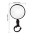 Rearview Mirror Bicycle Handlebar Mounted Convex Rear View Mirror Adjustable Rotatable Handlebar Mounted Plastic Reflector Handlebar For Mountain Road Bike Off Road Bike Fixed Gear Bike Handlebars Mirrors