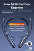 Playback Bluetooth Headphone Bass Wireless Headphones Sport Stereo Bluetooth Earphone Neckband Music Headset Updated Design with Industry Leading Sound & Improved Comfort, Long Wireless Range, Up to 24 Hours of Talk Time