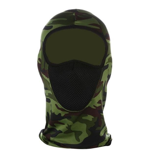 Full Face Cover hat Balaclava Hat Army Tactical CS Winter Ski Cycling Hat Sun protection Scarf Warm Face Masks Motorbike Biker Racing Breather Mask Tactical Airsoft Cap Scarf Mask Ski Hat Spring Summer For Men Women