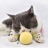 Smart Cat Toys Ball Catnip Cat Training Toy Pet Playing Ball Pet Products Toy for Cats Interactive Chirping Balls Cat Kicker Toys Fun Catnip Toys for Cat Exercise