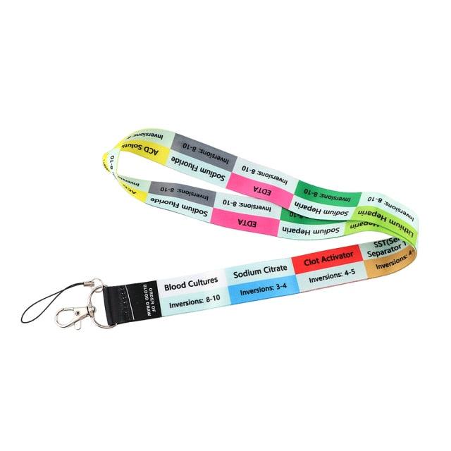 New Doctor Nurse Neck Strap Keychain Holder ID Card Pass Hang Rope Lanyard Key Chain ID Badge Holder Medical Student Gift