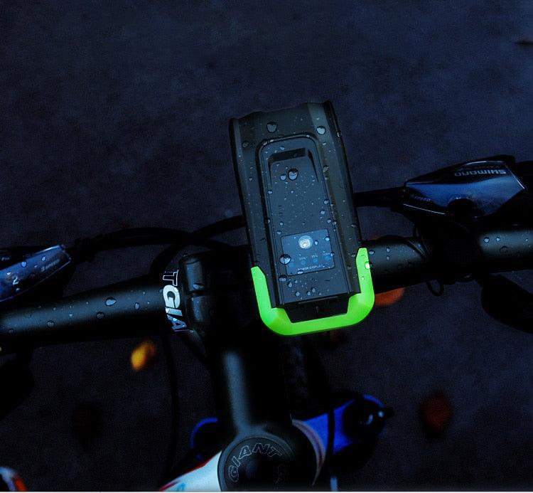 4000mAh Bicycle Front Light Set USB Rechargeable Smart Headlight With Horn 800 Lumen LED Bicycle Light Set USB Rechargeable Super Bright Bike Headlight - STEVVEX Sport - 224, Bicycle Head Lamp, Bicycle Light, Bicycle Light Decoration, bike, bike accessories, Bike Front Light, Bike Headlight, bike light, Bike Light Led Lamp, Front Bike Headlight, Headlight, Safety Warning Bike Light, safety warning horn bell, Safety Warning Light, Warning bike headlight, Waterproof Headlight - Stevvex.com