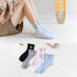 5 Pairs Fashion Unisex Cute Cartoon face Patterned Long Socks Soft Breathable Cotton Material Sport Summer Warm Winter Funny Harajuku Socks For Men And Women