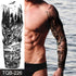 Large Black Temporary Tattoo Waterproof Luxury Big Tattoo For Body Arm Legs Modern Design - STEVVEX Beauty - 103, 3D Tattoo, Animal Tattoo, Arm Tattoo, Beauty, Big Tattoo, Black Tattoos, Body Tattoo, Extra Large Tattoo, Fashion Tattoo, Gladiator Tattoo, Large Black Tattoo, Large Tattoo, Leg Tattoo, Lion Tattoo, Luxury Tattoo, Men Tattoo, Mens Tattoo, Modern Tatoos, Modern Tattoo, Stylish Tattoo, Tattoo, Waterproof Tattoo - Stevvex.com