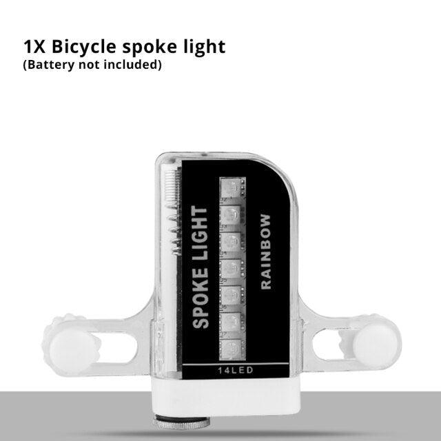 30 Pattern Bike Lights LED Bicycle Decorative Lights Riding Cool Wheels Warning LED Waterproof Bicycle Spoke Tire Light Patterns Bicycle Rim Lights For Mountain Bike Road Bikes