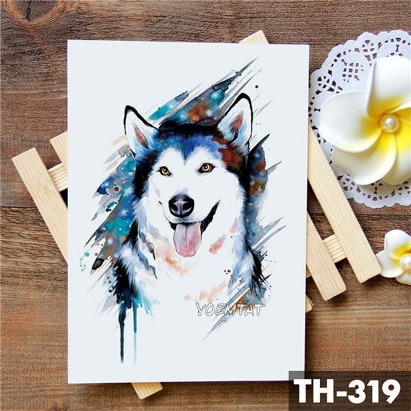Realistic 3D Wolf Moon Temporary Tattoo Sticker Waterproof Stylish Body New Luxury Animal Tattoo For Men Women - STEVVEX Beauty - 103, 3D Tattoo, Animal Tattoo, Arm Tattoo, Beauty, Big Tattoo, Black Tattoos, Body Tattoo, Boys Tattoo, Colorful Tattoo, Fashion Tattoo, Fox Tattoo, Leg Tattoo, Luxury Tattoo, Men Tattoo, Mens Tattoo, Modern Tatoos, Realistic Tattoo, Stylish Tattoo, Waterproof Tattoo, Wolf Tattoo, Women Tattoo, Womens Tattoo - Stevvex.com