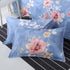 2pcs Silk Pillowcase For Hair And Skin With Hidden Zipper Print Pillow Case Adult Thick Pillow Case For Home Decor King Size Pillow Case