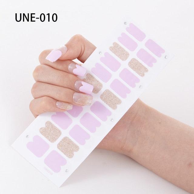 New Year Nail Art Decoration Sticker Manicure French Shiny Sequins Nail Polish Strips Wraps Accessories Manicure Nail Art Stickers French Tip Guides Stickers French Nail Stickers Form Fringe Guides for Decoration Stencil Tools - ALLURELATION - 554, Art Sticker, Decoration Sticker, DIY Decoration, DIY Manicure, French Nail, French Nail Stickers, Manicure, Nail Art, Nail Art Decoration, Nail Polish Strips, Nail Stickers, non-toxic, Stencil Tools, Strips Wraps, toenails - Stevvex.com