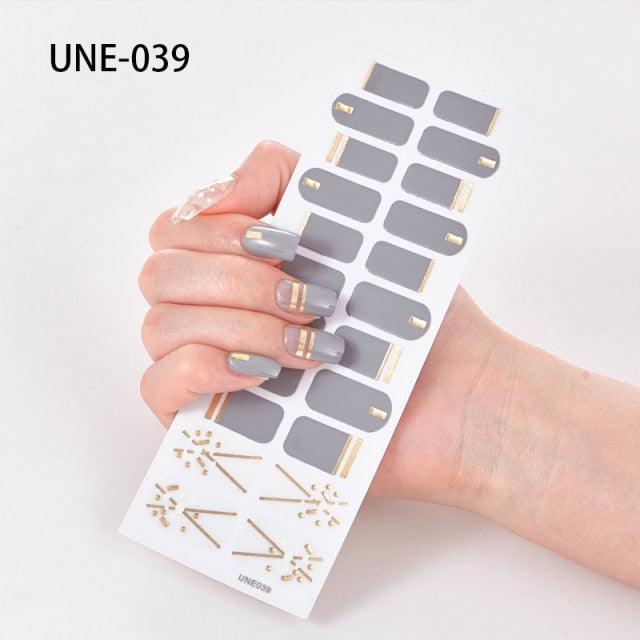 New Year Nail Art Decoration Sticker Manicure French Shiny Sequins Nail Polish Strips Wraps Accessories Manicure Nail Art Stickers French Tip Guides Stickers French Nail Stickers Form Fringe Guides for Decoration Stencil Tools - ALLURELATION - 554, Art Sticker, Decoration Sticker, DIY Decoration, DIY Manicure, French Nail, French Nail Stickers, Manicure, Nail Art, Nail Art Decoration, Nail Polish Strips, Nail Stickers, non-toxic, Stencil Tools, Strips Wraps, toenails - Stevvex.com