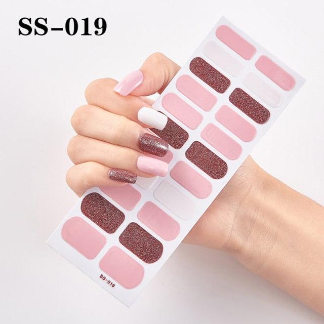 New Year Nail Art Decoration Sticker Manicure French Shiny Sequins Nail Polish Strips Wraps Accessories Manicure Nail Art Stickers French Tip Guides Stickers French Nail Stickers Form Fringe Guides for Decoration Stencil Tools - ALLURELATION - 554, Art Sticker, Decoration Sticker, DIY Decoration, DIY Manicure, French Nail, French Nail Stickers, Manicure, Nail Art, Nail Art Decoration, Nail Polish Strips, Nail Stickers, non-toxic, Stencil Tools, Strips Wraps, toenails - Stevvex.com