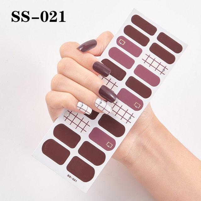 New Year Nail Art Decoration Sticker Manicure French Shiny Sequins Nail Polish Strips Wraps Accessories Manicure Nail Art Stickers French Tip Guides Stickers French Nail Stickers Form Fringe Guides for Decoration Stencil Tools - ALLURELATION - 554, Art Sticker, Decoration Sticker, DIY Decoration, DIY Manicure, French Nail, French Nail Stickers, Manicure, Nail Art, Nail Art Decoration, Nail Polish Strips, Nail Stickers, non-toxic, Stencil Tools, Strips Wraps, toenails - Stevvex.com