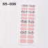 New Year Nail Art Decoration Sticker Manicure French Shiny Sequins Nail Polish Strips Wraps Accessories Manicure Nail Art Stickers French Tip Guides Stickers French Nail Stickers Form Fringe Guides for Decoration Stencil Tools - ALLURELATION - 554, Art Sticker, Decoration Sticker, DIY Decoration, DIY Manicure, French Nail, French Nail Stickers, Manicure, Nail Art, Nail Art Decoration, Nail Polish Strips, Nail Stickers, non-toxic, Stencil Tools, Strips Wraps, toenails - Stevvex.com