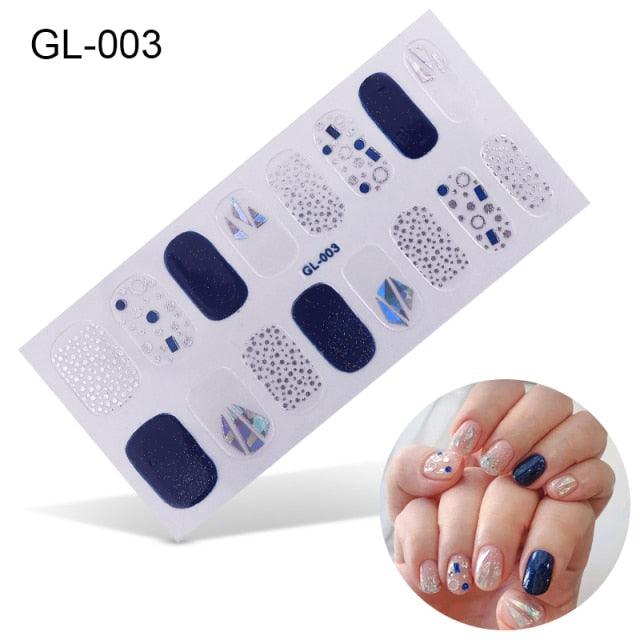 New Year Nail Art Decoration Sticker Manicure French Shiny Sequins Nail Polish Strips Wraps Accessories Manicure Nail Art Stickers French Tip Guides Stickers French Nail Stickers Form Fringe Guides for Decoration Stencil Tools - ALLURELATION - 554, Art Sticker, Decoration Sticker, DIY Decoration, DIY Manicure, French Nail, French Nail Stickers, Manicure, Nail Art, Nail Art Decoration, Nail Polish Strips, Nail Stickers, non-toxic, Stencil Tools, Strips Wraps, toenails - Stevvex.com