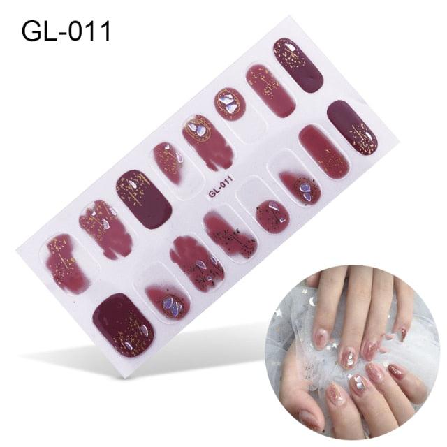 New Year Nail Art Decoration Sticker Manicure French Shiny Sequins Nail Polish Strips Wraps Accessories Manicure Nail Art Stickers French Tip Guides Stickers French Nail Stickers Form Fringe Guides for Decoration Stencil Tools - ALLURELATION - 554, Art Sticker, Decoration Sticker, DIY Decoration, DIY Manicure, French Nail, French Nail Stickers, Manicure, Nail Art, Nail Art Decoration, Nail Polish Strips, Nail Stickers, non-toxic, Stencil Tools, Strips Wraps, toenails - Stevvex.com