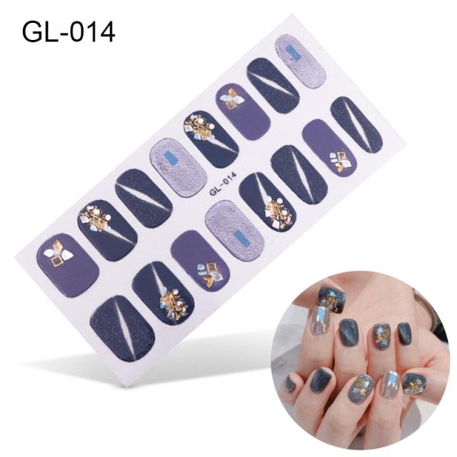 New Year Nail Art Decoration Sticker Manicure French Shiny Sequins Nail Polish Strips Wraps Accessories Manicure Nail Art Stickers French Tip Guides Stickers French Nail Stickers Form Fringe Guides for Decoration Stencil Tools - ALLURELATION - 554, Art Sticker, Decoration Sticker, DIY Decoration, DIY Manicure, French Nail, French Nail Stickers, Manicure, Nail Art, Nail Art Decoration, Nail Polish Strips, Nail Stickers, non-toxic, Stencil Tools, Strips Wraps, toenails - Stevvex.com