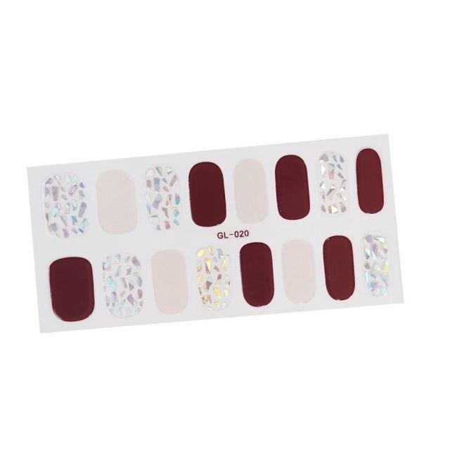 New Year Nail Art Decoration Sticker Manicure French Shiny Sequins Nail Polish Strips Wraps Accessories Manicure Nail Art Stickers French Tip Guides Stickers French Nail Stickers Form Fringe Guides for Decoration Stencil Tools - ALLURELATION - 554, Art Sticker, Decoration Sticker, DIY Decoration, DIY Manicure, French Nail, French Nail Stickers, Manicure, Nail Art, Nail Art Decoration, Nail Polish Strips, Nail Stickers, non-toxic, Stencil Tools, Strips Wraps, toenails - Stevvex.com