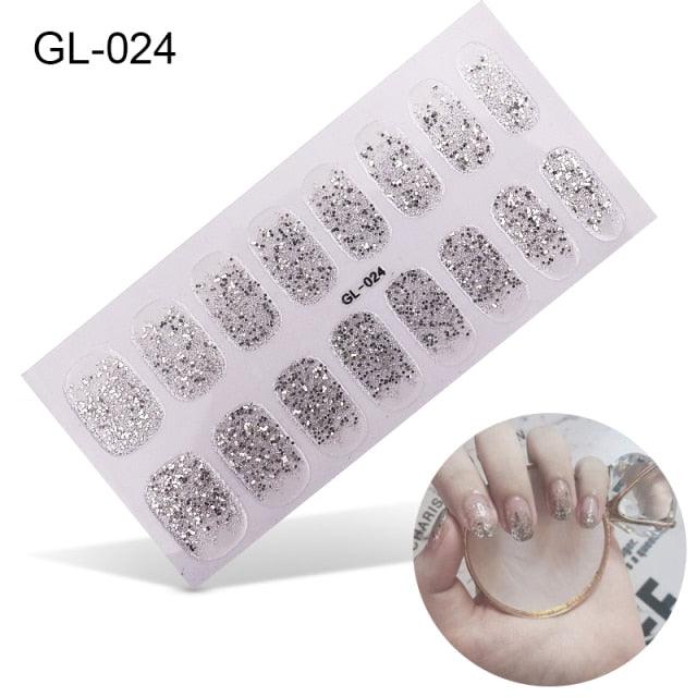 New Year Nail Art Decoration Sticker Manicure French Shiny Sequins Nail Polish Strips Wraps Accessories Manicure Nail Art Stickers French Tip Guides Stickers French Nail Stickers Form Fringe Guides for Decoration Stencil Tools - ALLURELATION - 554, Art Sticker, Decoration Sticker, DIY Decoration, DIY Manicure, French Nail, French Nail Stickers, Manicure, Nail Art, Nail Art Decoration, Nail Polish Strips, Nail Stickers, non-toxic, Stencil Tools, Strips Wraps, toenails - Stevvex.com