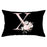 New Light Letter Flower Pillow Covers Alphabet Decorative Pillow Cases ABC Letter Flowers Cushion Covers Black Plush Pillow Case Super Soft Living Room Decorative Cushion Cover Elegant Soft Design 30x50cm