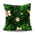 Tropical Plants Palm Leaf Pillow Cover Green Leaves Cushion Covers Flower Decorative Pillow Sofa Decorative Throw Pillow Covers Tropical Green Leaves Floor Pillow Cover for Couch Cushion Cover Plant Monstera Leaf 45x45cm