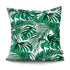 Tropical Plants Palm Leaf Pillow Cover Green Leaves Cushion Covers Flower Decorative Pillow Sofa Decorative Throw Pillow Covers Tropical Green Leaves Floor Pillow Cover for Couch Cushion Cover Plant Monstera Leaf 45x45cm