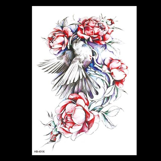 49 Sheets Waterproof Temporary Black Sketches Flowers Tattoo Stickers Flower Rose Tattoos For Women Adults - STEVVEX Beauty - 103, Arm Tattoo, Back Tattoo, Beauty, Big Flowers Tattoo, Big Tattoo, Black Tattoos, Body Tattoo, Fashion Tattoo, Flower Tattoo, Large Tattoo, Leg Tattoo, Lotus Tattoo, Luxury Tattoo, Men Tattoo, Modern Tattoo, Sketch Tattoo, Stylish Tattoo, Tattoo - Stevvex.com