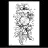 49 Sheets Waterproof Temporary Black Sketches Flowers Tattoo Stickers Flower Rose Tattoos For Women Adults - STEVVEX Beauty - 103, Arm Tattoo, Back Tattoo, Beauty, Big Flowers Tattoo, Big Tattoo, Black Tattoos, Body Tattoo, Fashion Tattoo, Flower Tattoo, Large Tattoo, Leg Tattoo, Lotus Tattoo, Luxury Tattoo, Men Tattoo, Modern Tattoo, Sketch Tattoo, Stylish Tattoo, Tattoo - Stevvex.com