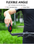 Adjustable Rotation Bike Rearview Mirror Cycling Rear View Road Bicycle Handlebar Mirrors Convex Mirror With 360˚Adjustable Handlebar Installation For Mountain Road Bike Electric Bicycle Accessories