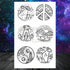 Realistic Small Planets Temporary Tattoos Arm Waterpoof Black Sticker Space Planets For Girls And Boys - STEVVEX Beauty - 103, Arm Tattoo, Beauty, Big Tattoo, Black Tattoos, Body Tattoo, Boys Tattoo, Carnival Tattoo, Children Tattoo, Fashion Tattoo, Girls Tattoo, Leg Tattoo, Luxury Tattoo, Modern Tatoos, Party Tattoo, Planet Tattoo, Planets Stickers, Sketch Tattoo, Small Tattoo, Space Tattoo, Stylish Tattoo, Tattoo, Waterproof Tattoo, Women Tattoo, Womens Tattoo - Stevvex.com