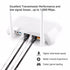 Cat6 RJ45 Network LAN Ethernet Flat Cable Computer UTP Patch Cord For Router Network Ethernet Cable Plated RJ45 Connectors Ethernet LAN Cable