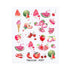 Cool Geometrics Pattern Water Decals Stickers Flower Leaves Slider For Nails Spring Summer Nail Art Decoration Tattoos Women Nail Art Stickers Water Transfer Decals Design Nail Art Supplies Manicure Acrylic Nail Foil Stencils Decorations