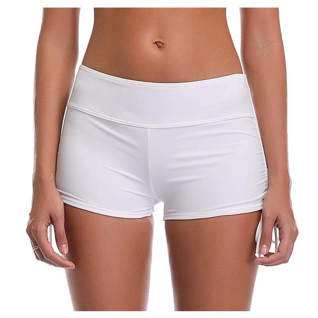 High Waist Bikini Bottoms Women's High Waisted Shorts Swim Bottoms Full Coverage Bikini  Swimsuit Bottom For Women Swimming Panties Ladies Summer Fashion Solid  Bikinis Swim Shorts Bottom Women's Swimsuit