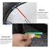 New 12 Pcs Bicycle Mountain Bike Riding Wheel Rim Spoke Mount Clip Tube Warning Light Strip Bicycle Wheel Spoke Reflector Reflective Mount Clip Tube Warning Strip Waterproof Bicycle Spoke Reflectors