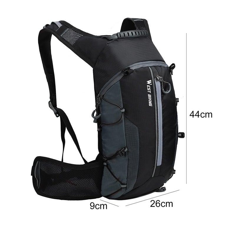 Bike Bags Portable Waterproof Backpack Cycling Water Bag Outdoor Sport Climbing Hiking Pouch Hydration Backpack  Bike Backpack  Mountain Biking Daypack Cycling Hiking Bicycle 10L