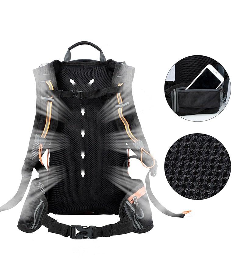 Bike Bags Portable Waterproof Backpack Cycling Water Bag Outdoor Sport Climbing Hiking Pouch Hydration Backpack  Bike Backpack  Mountain Biking Daypack Cycling Hiking Bicycle 10L