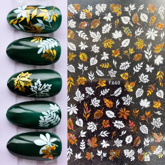 Summer Tropical Beach Coconut Tree Slippers 3D Nail Sticker Leaves Shell Transfer Decals Slider Decoration Manicures  Tip Water Transfer Nail Decals Sticker For Pretty Girl Self-Adhesive Nail Decals Designer Nail Stickers for Acrylic