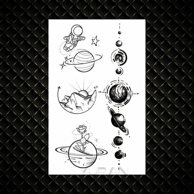 Fashion Small Sexy Black Temporary Waterproof Tattoo Cute Star Heart Tattoos Sticker Body Finger Tattoo For Kids Womens - STEVVEX Beauty - 103, Arm Tattoo, Back Tattoo, Beauty, Black Tattoos, Body Tattoo, Boys Tattoo, Children Tattoo, Different Tattoo, Elegant, Fashion Tattoo, Girls Tattoo, Leg Tattoo, Luxury Tattoo, Make up Tattoo, Small Tattoo, Stylish Tattoo, Tattoo, Waterproof Tattoo, Women Tattoo - Stevvex.com