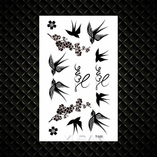 Fashion Small Sexy Black Temporary Waterproof Tattoo Cute Star Heart Tattoos Sticker Body Finger Tattoo For Kids Womens - STEVVEX Beauty - 103, Arm Tattoo, Back Tattoo, Beauty, Black Tattoos, Body Tattoo, Boys Tattoo, Children Tattoo, Different Tattoo, Elegant, Fashion Tattoo, Girls Tattoo, Leg Tattoo, Luxury Tattoo, Make up Tattoo, Small Tattoo, Stylish Tattoo, Tattoo, Waterproof Tattoo, Women Tattoo - Stevvex.com