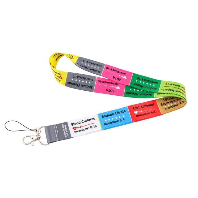 New Doctor Nurse Neck Strap Keychain Holder ID Card Pass Hang Rope Lanyard Key Chain ID Badge Holder Medical Student Gift