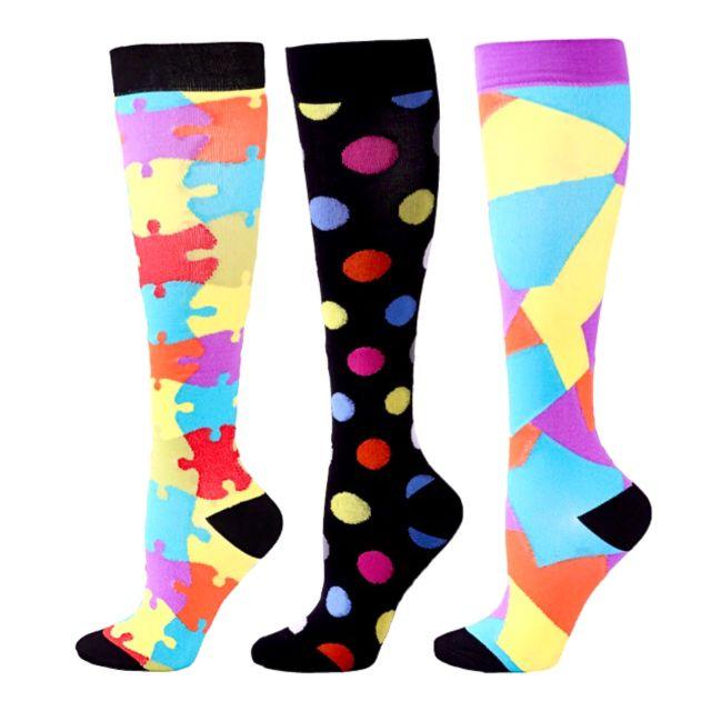 Compression Socks Athletic Best Graduated Breathable Nursing Socks Fit Running Outdoor Sports Socks Hiking Socks For Athlete Men And Women