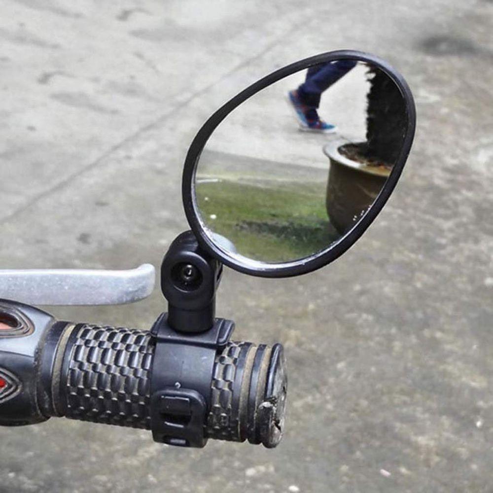 Durable Bicycle Rear View Mirror Handlebar Rearview Mirrors Rotatable Safe Universal Rearview Bicycle Mirrors Adjustable Handlebar Rear View Mirrors For Bicycle Mountain Road Bike